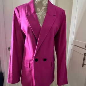 Banana Republic Vibrant Pink Women's Blazer